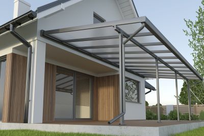 Aluminum Awning Installation in Marin County, CA