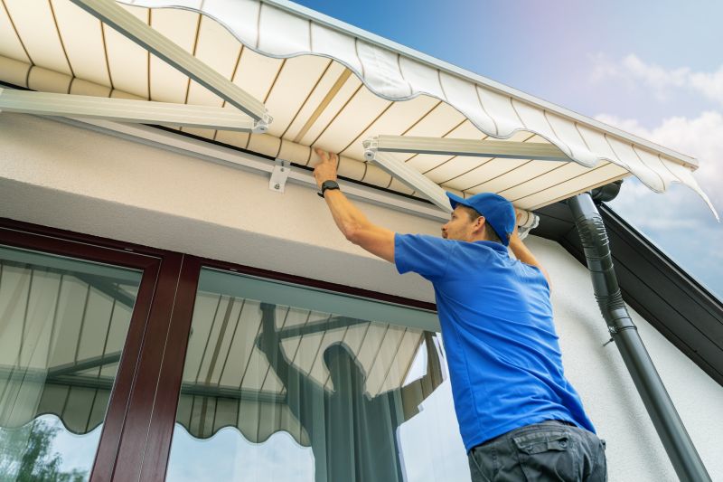 Entrance Awning Installation in Marin County, CA