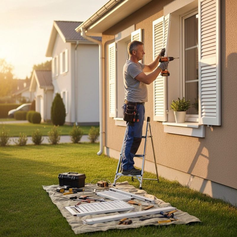 Exterior Shutters Repair in Alpharetta, GA