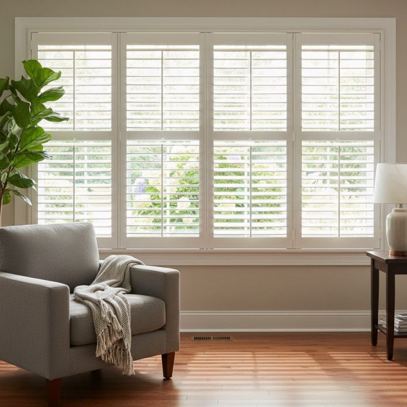 Plantation Blinds Installation in Longmont, CO