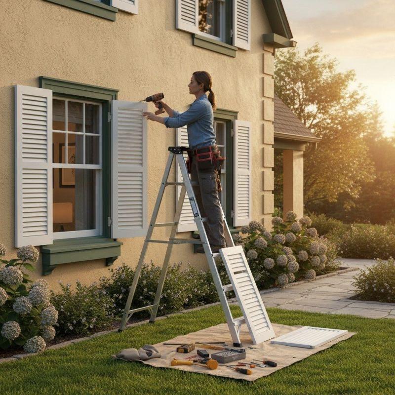 Shutter Handle Repair in Longmont, CO