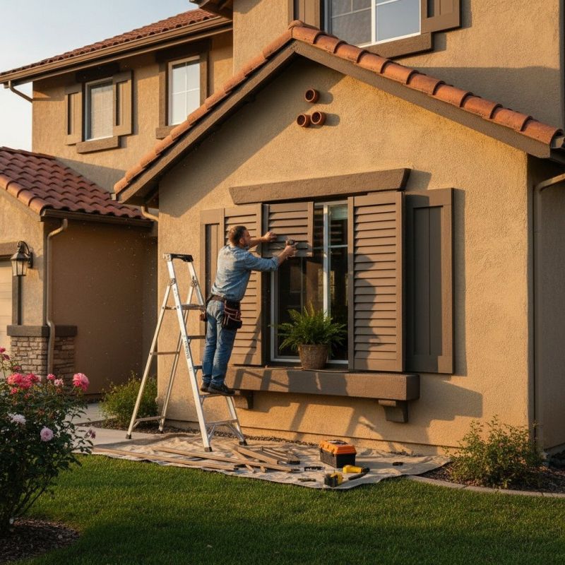 Shutter Reattachment in Olathe, KS