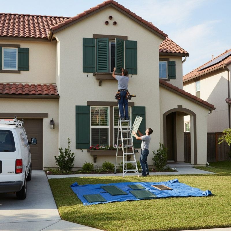 Shutter Louver Repair in Denver County, CO